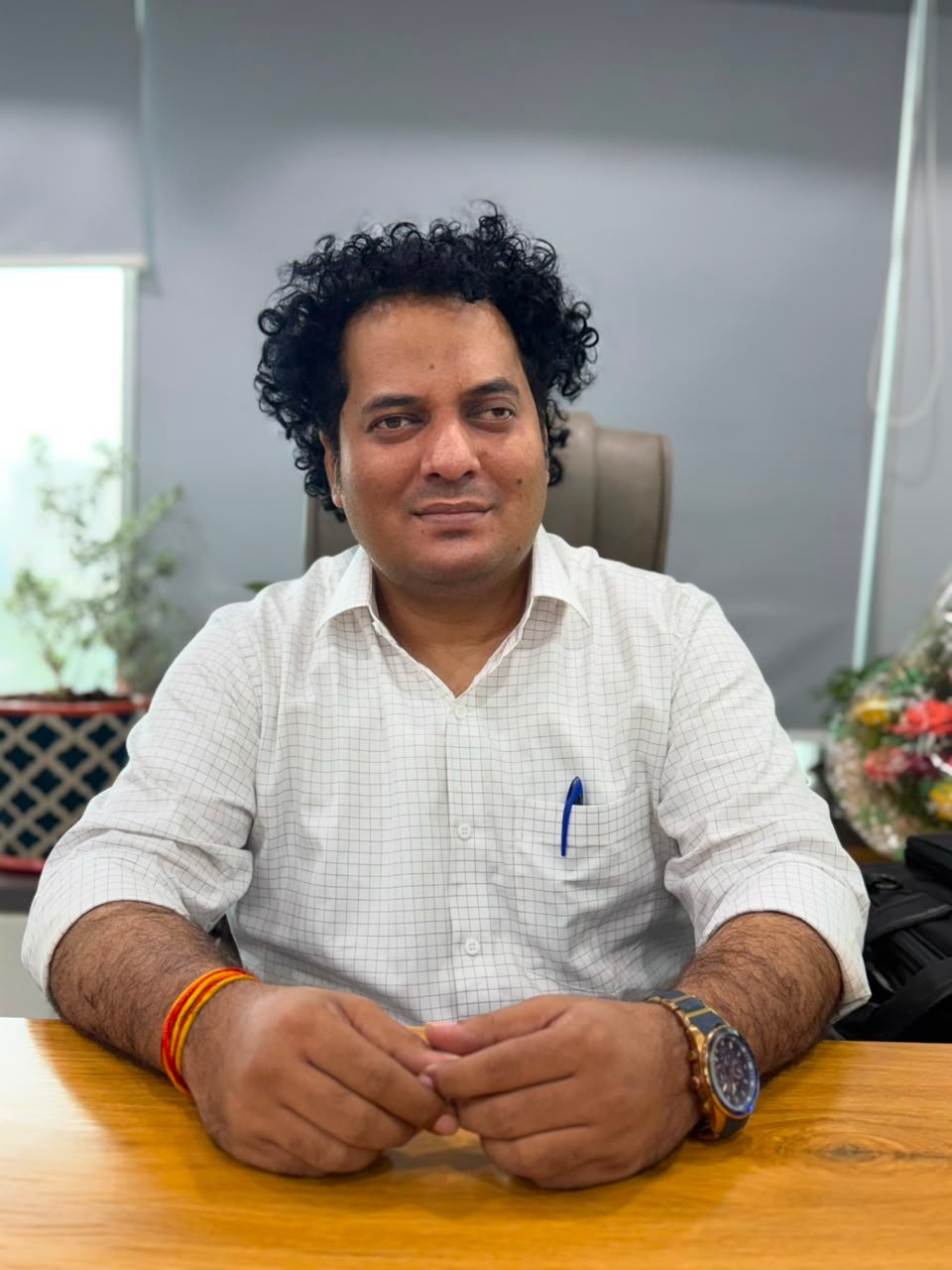 Portrait of Priya Nair, Head of Marketing